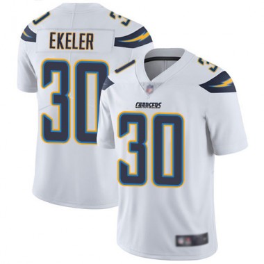 Los Angeles Chargers NFL Football Austin Ekeler White Jersey Men Limited #30 Road Vapor Untouchable->los angeles chargers->NFL Jersey